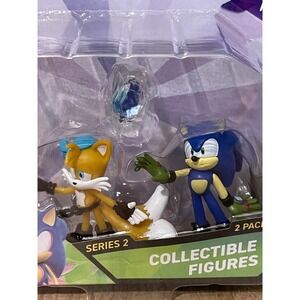 SONIC PRIME SERIES 2 SONIC & MILES COLLECTIBLE FIGURES 2 PACK New